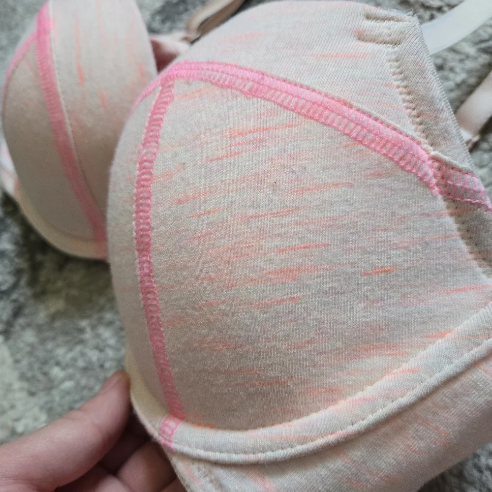 La Senza Remix Lightly Lined Balconnet Highlighter Pink Underwire Bra - Picture 5 of 12